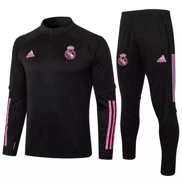Trainingsanzug Real Madrid 2020-21 Schwarz Pink